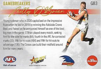 2021 Select AFL Footy Stars - Gamebreakers #GB3 Reilly O'Brien Back